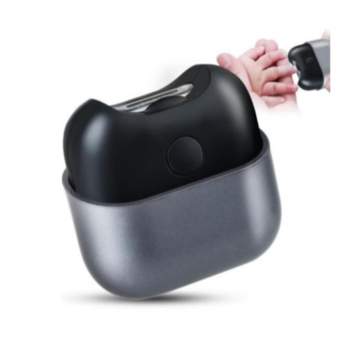 M9 mini electric nail clipper automatic portable nail trimmer black
ماكينة قص أظافر كهربائية M9 Mini محمولة لتقليم الأظافر باللون الأسود