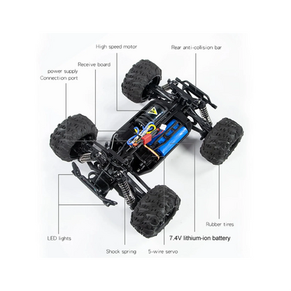 Gallopish Storm Pro HW8808 1:16 Scale 4WD High-Speed Off-Road