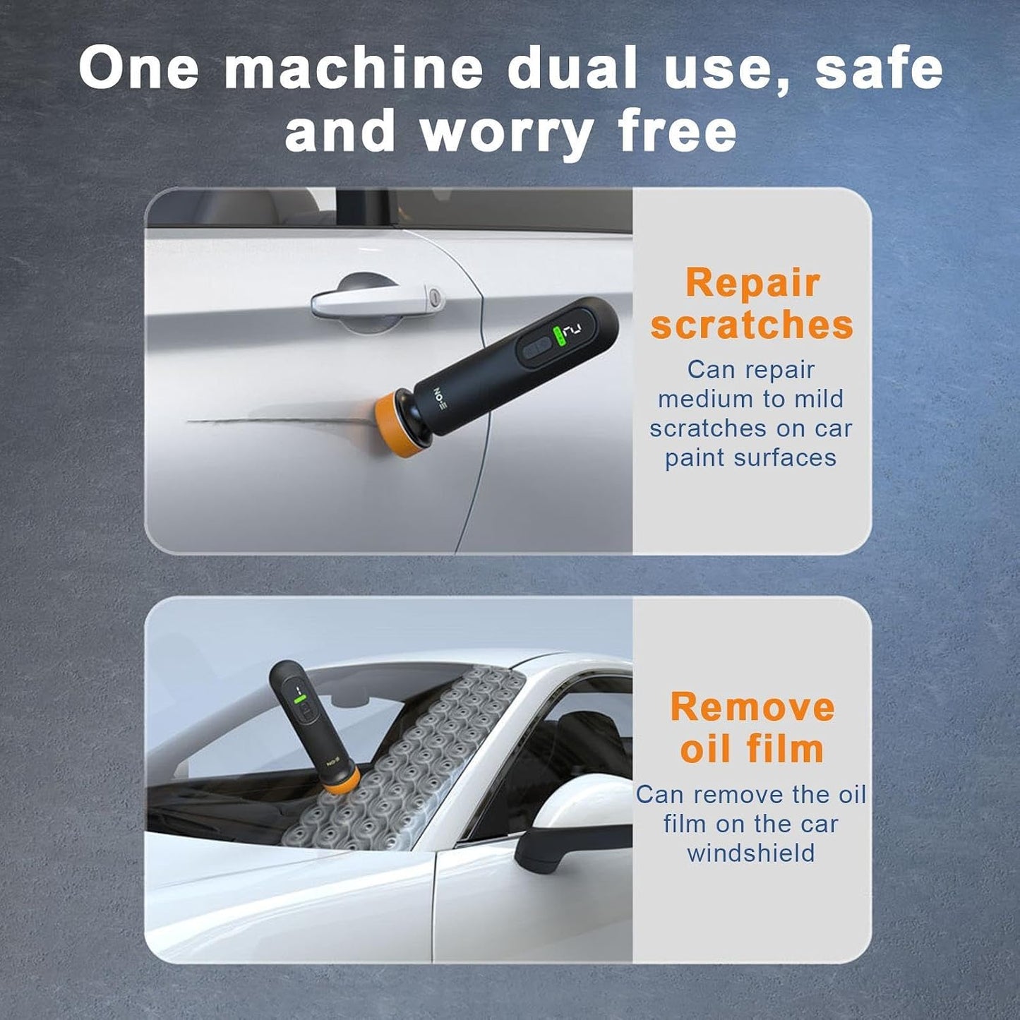 Cordless Car Polisher & Waxer – High-Speed Rechargeable Polishing Machine