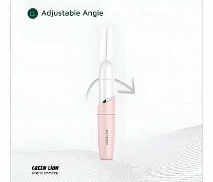 Green Lion Eyebrow Hair Trimmer – Rechargeable Precision Trimmer, Compact