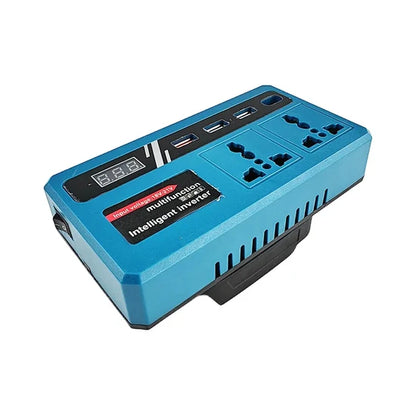 Compact intelligent 1000W power inverter with high-efficiency DC to AC power conversion
عاكس طاقة ذكي مدمج بقدرة 1000 واط لتحويل الطاقة من DC إلى AC بكفاءة عالية