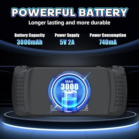 M27 256GB Retro Handheld Gaming Console – 7-Inch IPS HD Display, Portable Video Game Player& Compact Design