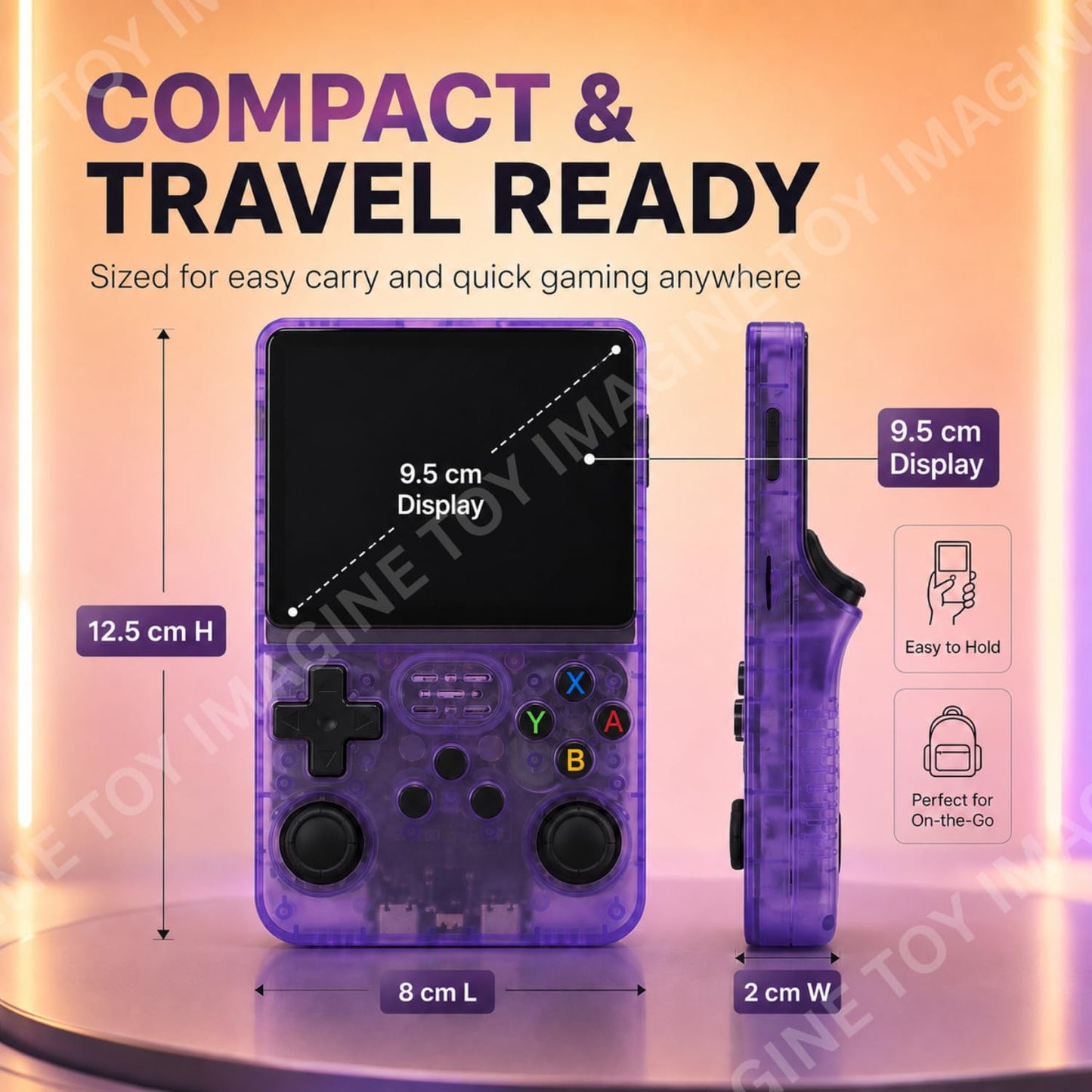 R36S Retro Handheld Game Console – 3.5-Inch IPS HD Display