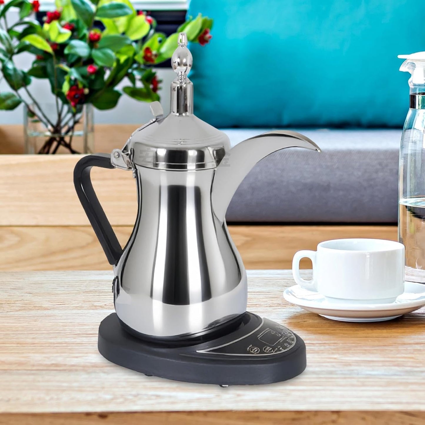 DENX DX2046 1L Coffee Pot – 800W Stainless Steel Electric Kettle