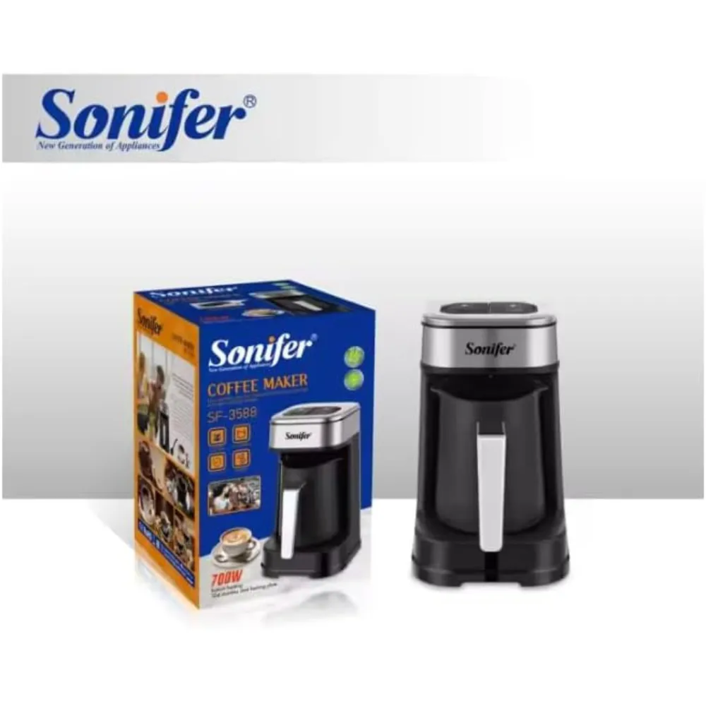 Sonifer SF-3588 Turkish Coffee Maker – 700W, 250ml