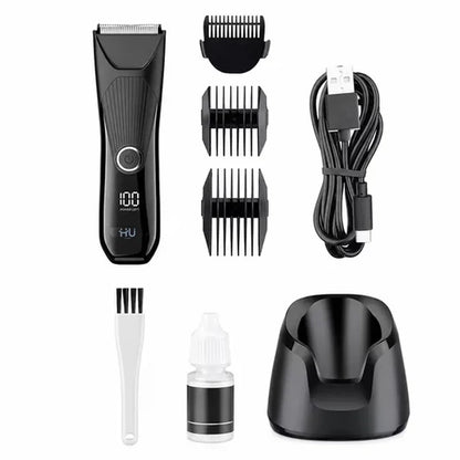 Hu Smart Trimmer HSM-1005 personal grooming gadget with compact black design
ماكينة تشذيب Hu Smart Trimmer HSM-1005 للعناية الشخصية بتصميم مدمج باللون الأسود