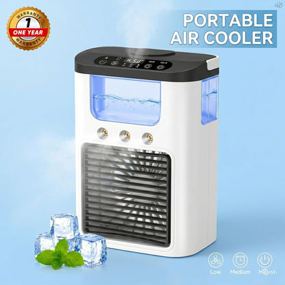 Drumstone Portable Air Cooler Fan Mini Air Conditioner –3-Speed