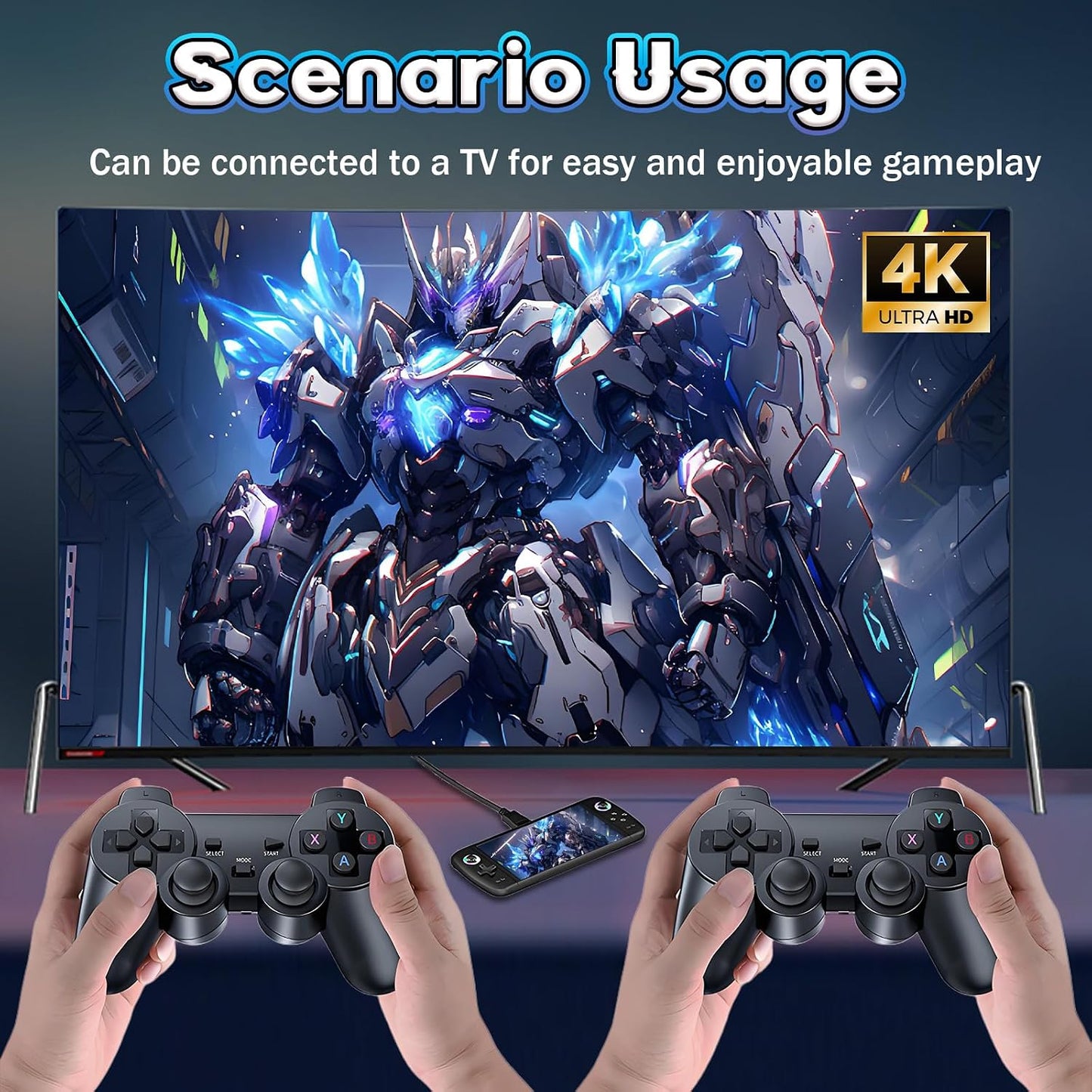 M27 256GB Retro Handheld Gaming Console – 7-Inch IPS HD Display, Portable Video Game Player& Compact Design