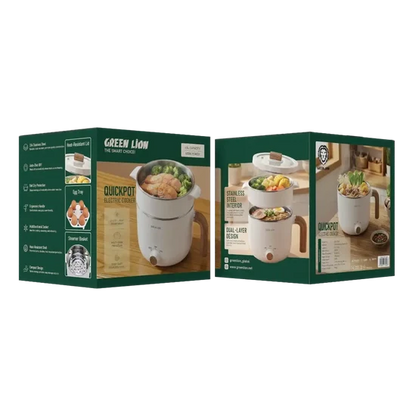 Green Lion Quickpot Electric Cooker – Compact Fast Cooking