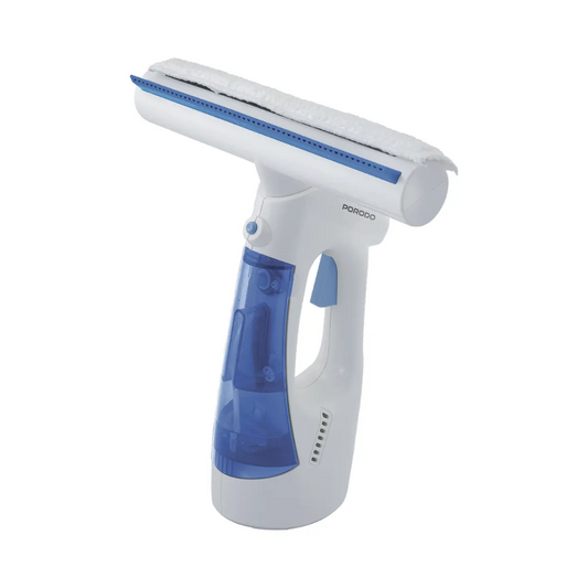Porodo Lifestyle 9W handheld window cleaner for removing water and moisture from windows, mirrors, shower glass and smooth surfaces.
منظف نوافذ محمول Porodo Lifestyle بقدرة 9 واط لإزالة الماء والرطوبة من النوافذ والمرايا وزجاج الحمام والأسطح الملساء.