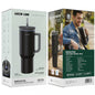Green Lion Brighton 1200mL Vacuum Travel Mug with SUS304 Stainless Steel, Double-Wall Insulation, Straw and Sip Lid
كوب السفر الحراري Green Lion Brighton بسعة 1200 مل من الستانلس ستيل SUS304 مع عزل مزدوج وغطاء للشرب بالمصاصة أو الرشف