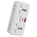 Porodo Plex 1500W Universal Adapter – High Power Travel Adapter with Multiple Ports