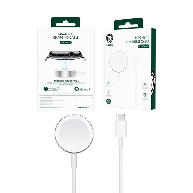 Green Lion iWatch Charger USB-C to Wireless Charger