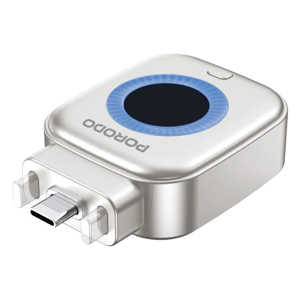 Porodo Auto Release Smart Auto Cut-Off Charging Adapter – Intelligent Fast Charging Solution