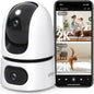 IMOU 6MP Dual Lens Security Camera with Ultra HD Video, Smart Human Detection, Pan Tilt, Night Vision and Wi-Fi
كاميرا IMOU 6MP بعدسة مزدوجة بدقة Ultra HD مع اكتشاف الأشخاص الذكي، دوران وإمالة، رؤية ليلية وWi-Fi