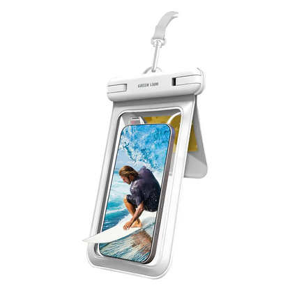 Green Lion Aqua Duo Waterproof Phone Pouch with IPX8 Protection, 30M Submersion and HD Photo Clarity
حافظة Green Lion Aqua Duo المقاومة للماء للهاتف مع حماية IPX8 وغمر حتى 30 متر ووضوح صور HD