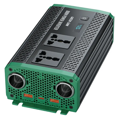 Green Lion GC-350 Car Inverter 800W DC 12V to AC 220V with 2 AC Sockets