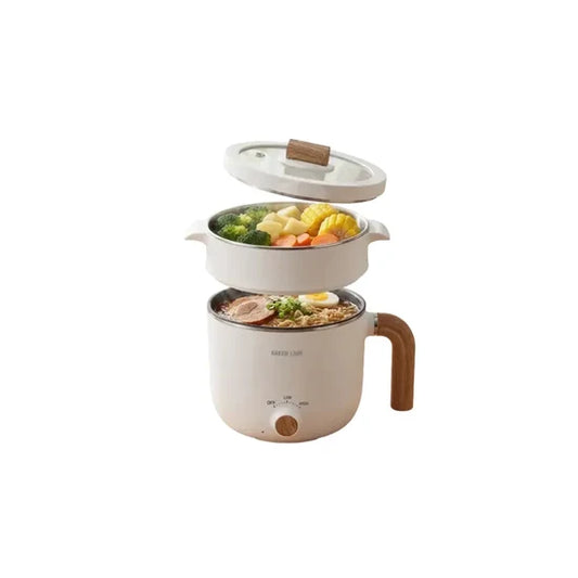 Green Lion Quickpot compact electric cooker with fast cooking and easy-clean design in black
قدر الطبخ الكهربائي Green Lion Quickpot المدمج والسريع وسهل التنظيف باللون الأسود
