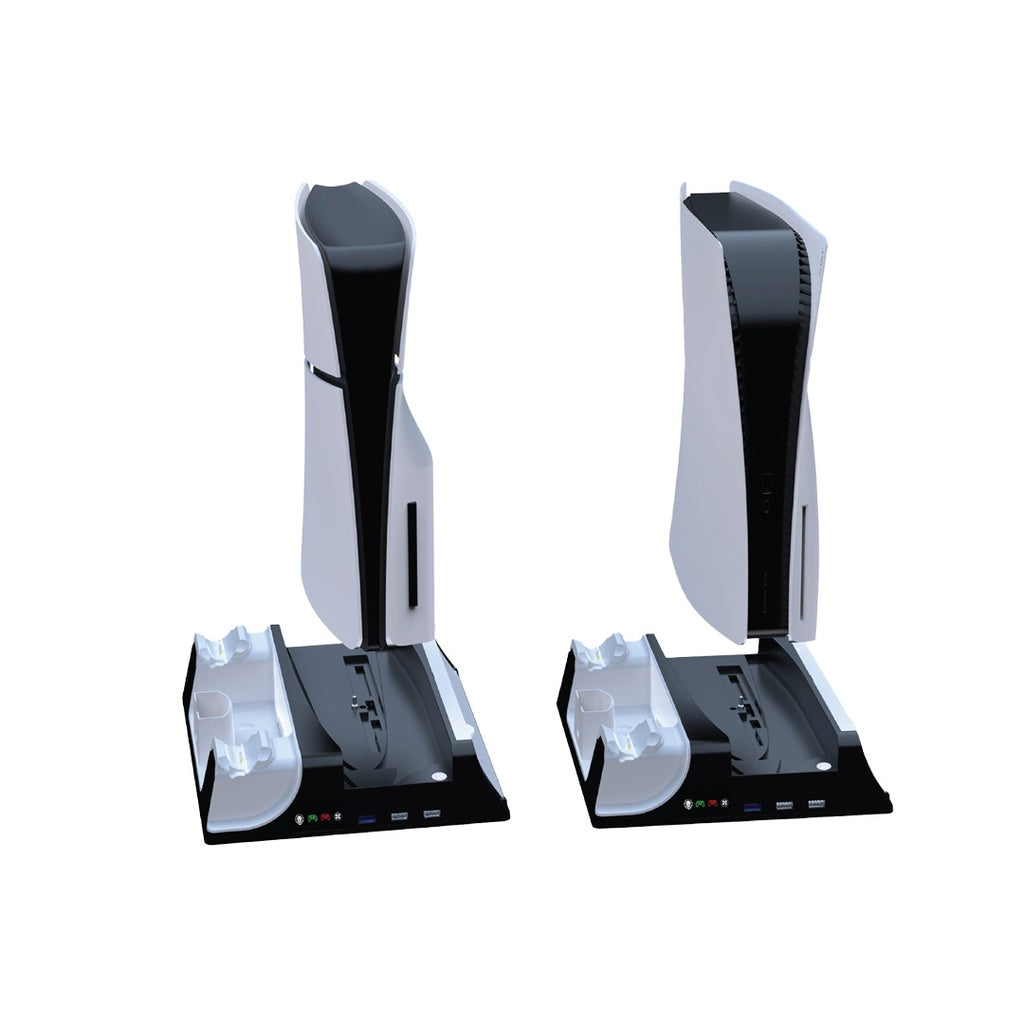 Green Lion PS5 Cooling Stand Charging Station with 4500RPM