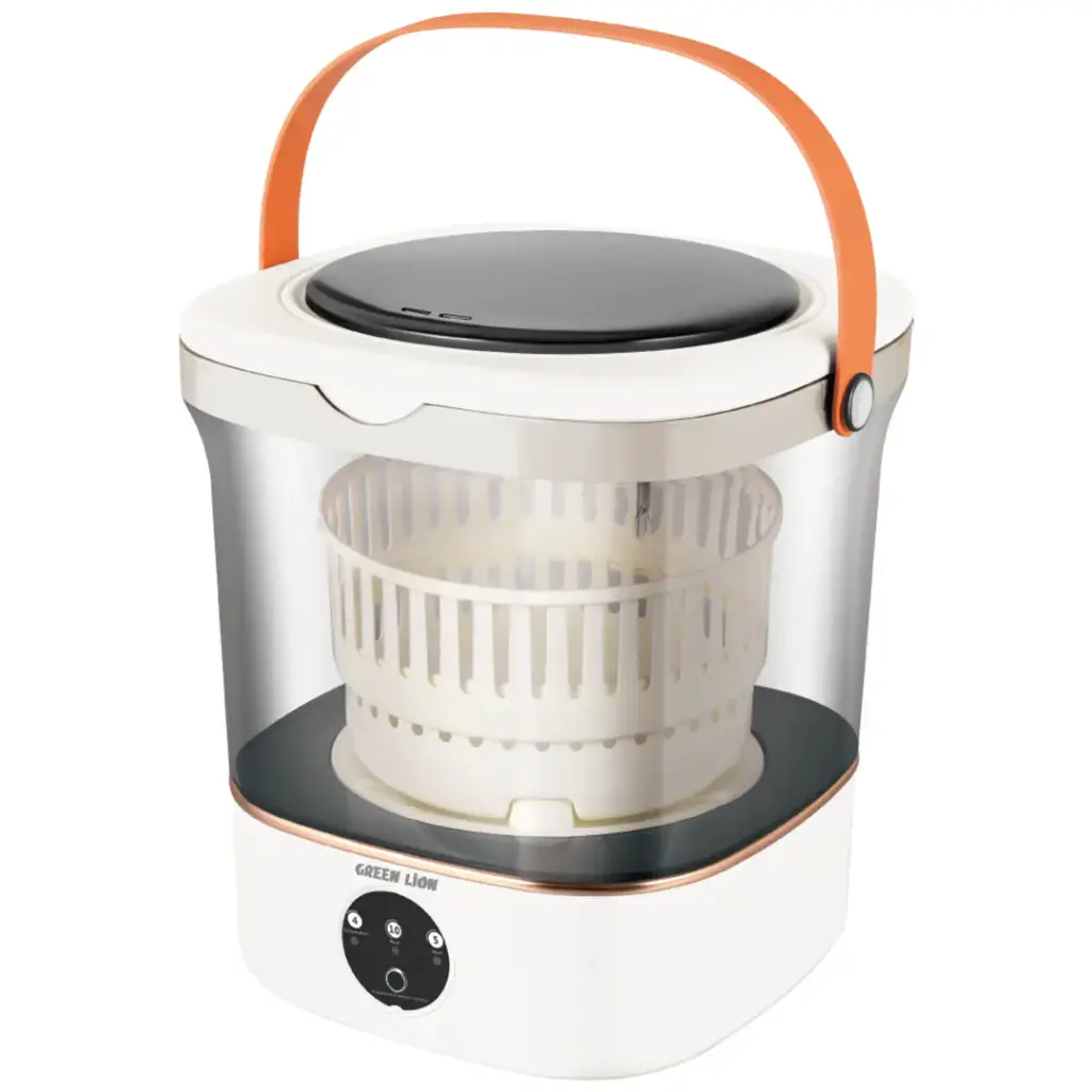 Green Lion Portable 12L Washing Machine – White