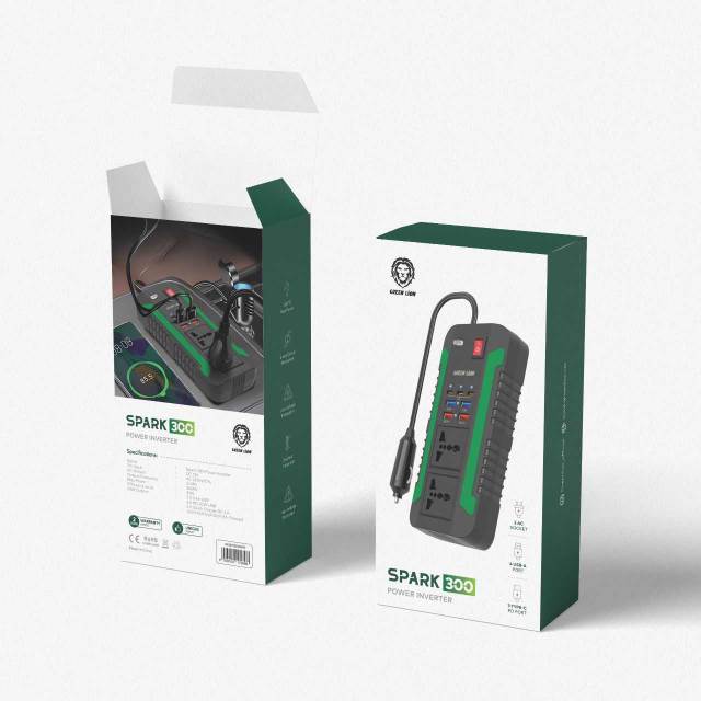 Green Lion Spark 300 Power Inverter 300W Portable Converter