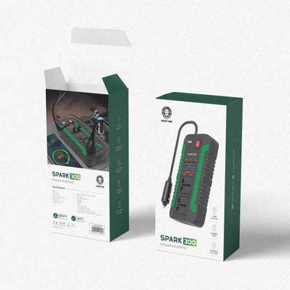 Green Lion Spark 300 Power Inverter 300W Portable Converter