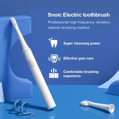 Xiaomi Sonic Electric Toothbrush T100 – Dual Cleaning Modes, USB Rechargeable