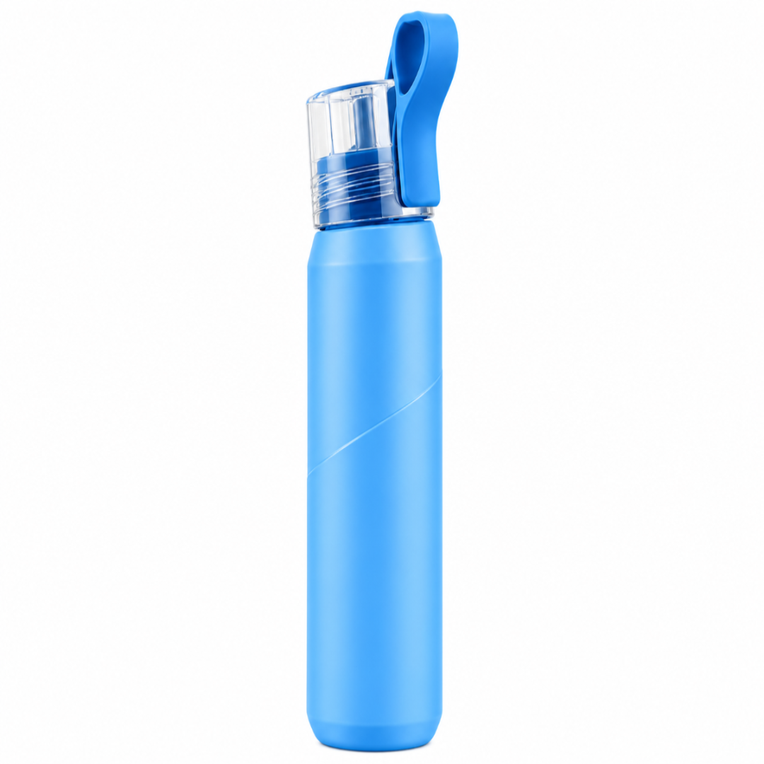 Magical Water Bottle with Taste Pods –  650ml Blue
