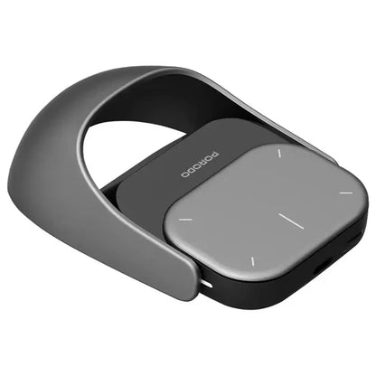 Porodo Vireo Air Mouse with Touchpad – Bluetooth Wireless, Adjustable DPI & Motion Control, Black
