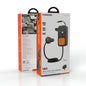 Porodo ENZO Multi-Port Car Charger 135W with Dual 70cm Retractable Cables