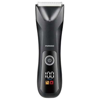 Porodo Lifestyle Full-Body Grooming Kit – Black | All-in-One Body & Beard Trimmer for Men