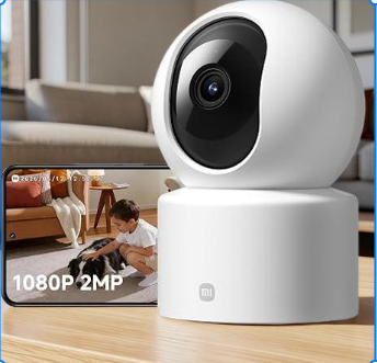 Xiaomi Smart Camera C201 1080P Indoor WiFi Security Camera with 360° Pan Tilt, AI Human Detection and Night Vision
كاميرا Xiaomi Smart Camera C201 داخلية بدقة 1080P مع WiFi ورؤية 360° واكتشاف الأشخاص بالذكاء الاصطناعي ورؤية ليلية