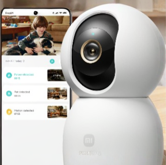 Xiaomi Smart Camera C701 4K Ultra HD WiFi CCTV Camera – AI Human & Pet Detection, 360° Pan & Tilt