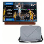 Skyworth 24-inch portable Smart FHD Google TV with protective carrying case bundle
تلفزيون Skyworth Google TV الذكي المحمول 24 بوصة بدقة FHD مع حقيبة حماية وحمل