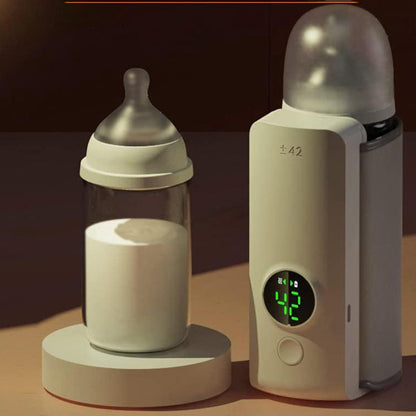 NNQ-2 Rechargeable Baby Bottle Warmer 6000mAh with Digital LCD Temperature