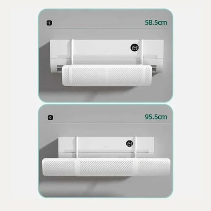 Universal Air Conditioner Adjustable Windshield
