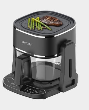 Porodo Lifestyle Dual Design Air Fryer & Grill PD-LFST022-BK 2