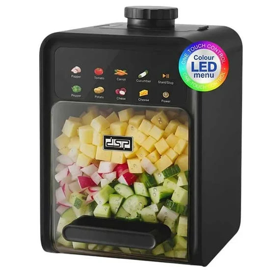 DSP 9-in-1 salad maker with multifunctional vegetable slicing and grating features
قطاعة سلطات DSP 9 في 1 متعددة الوظائف لتقطيع وبشر الخضروات ومكونات السلطات