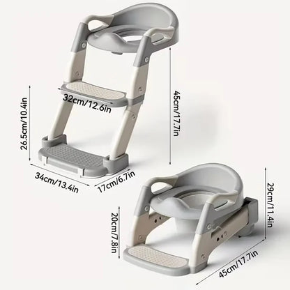 Multifunctional 3-in-1 Toilet Seat – Soft Close, Durable Design