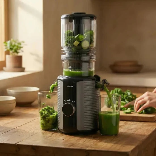 Green Lion Slow Juicer Pro – Cold Press Juicer with 1.2L Capacity