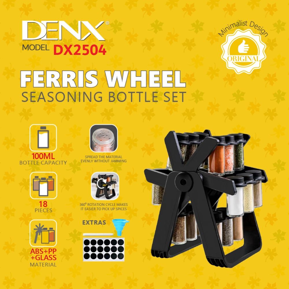Denx Ferris Wheel Seasoning Bottle Set DX2504
