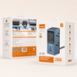 LDNIO SC2 tower extension power socket with 4 universal AC outlets, 45W USB-C PD fast charging, USB-A port, 2500W maximum power and EU plug.
مشترك كهربائي برج LDNIO SC2 بقدرة 2500 واط مع 4 منافذ كهرباء عالمية وشحن USB-C PD سريع بقوة 45 واط ومنفذ USB-A وقابس أوروبي.