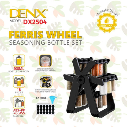 Denx Ferris Wheel Seasoning Bottle Set DX2504