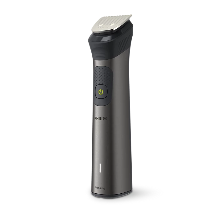 Philips All-in-One Trimmer Series 7000 multi-grooming kit for beard hair and body
طقم تشذيب Philips All-in-One Series 7000 متعدد الاستخدامات للعناية باللحية والشعر والجسم للرجال.