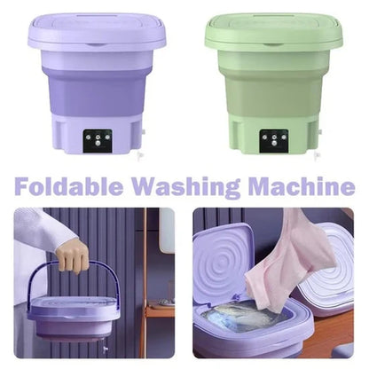 Portable Mini Washing Machine – Compact 3-Mode Laundry Solution for Travel